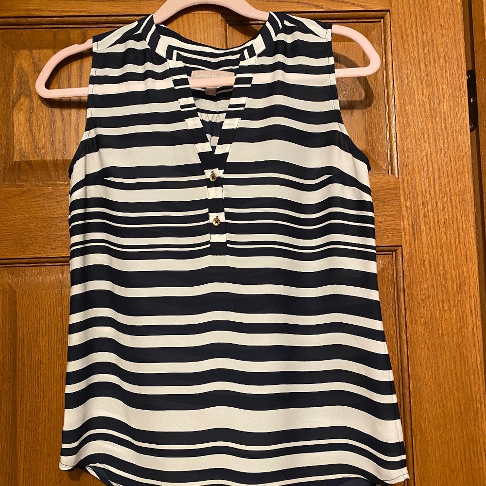 Banana Republic stripe tank
